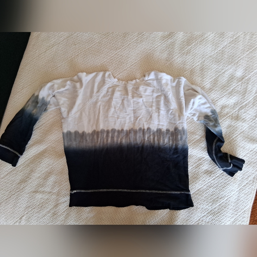 Rails Long Sleeve Tee White and Black